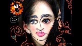 變態雙面膠娃➜Two-Faced Makeup Tutorial⬅