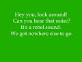 Rebel Beat - Goo Goo Dolls (Lyrics)