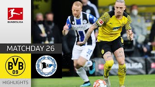 Borussia Dortmund — Arminia Bielefeld 1-0 | Highlights | Matchday 26 – Bundesliga 2021/22