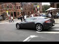 Aston Martin V8 Vantage light acceleration and road rage!