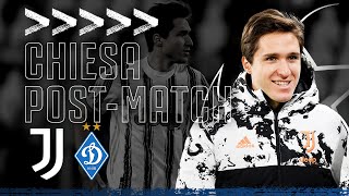 🎙? Chiesa Nets First Juve Goal! | Post-Match Interview | Juventus 3-0 Dynamo Kyiv  | Champions League