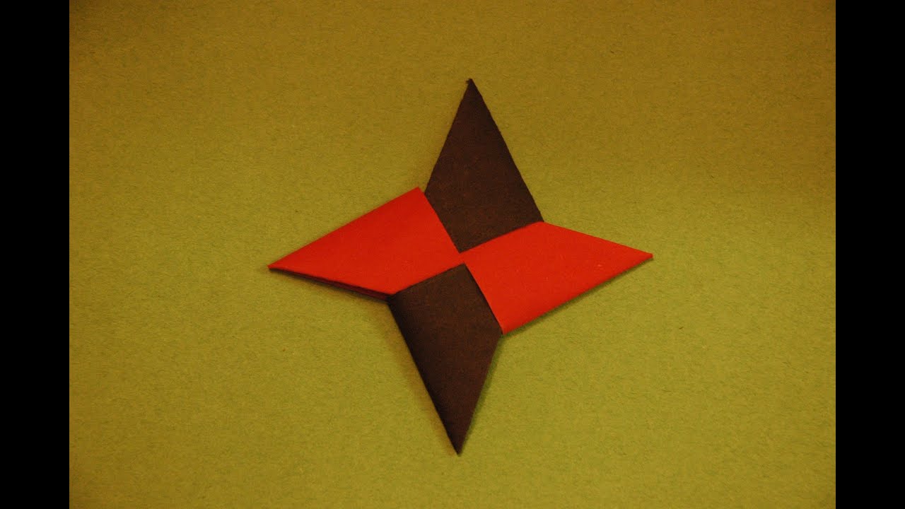 origami ninja star single sided