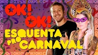 Cabeção, Bárbara Evans e Ivetão na Marchinha OK!OK! de carnaval