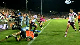 David Nofoaluma Flying Try