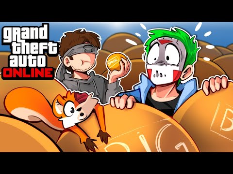 GTA 5 - GIANT BALLS, INVINCIBLE MODDED TANKS AND CLONE ARMY!!! (Funny Moments & Hackers)