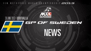 MXGP of Sweden 2013 - NEWS - Motocross