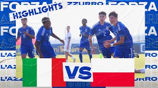 Highlights: Italia-Polonia 1-1 | Under 15 | Amichevole