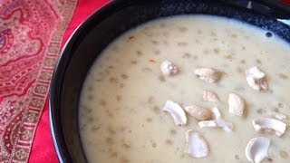 Sago to  youtube milk How to Kheer (Shivratri Kheer special) Recipe how from Sabudana make make butter