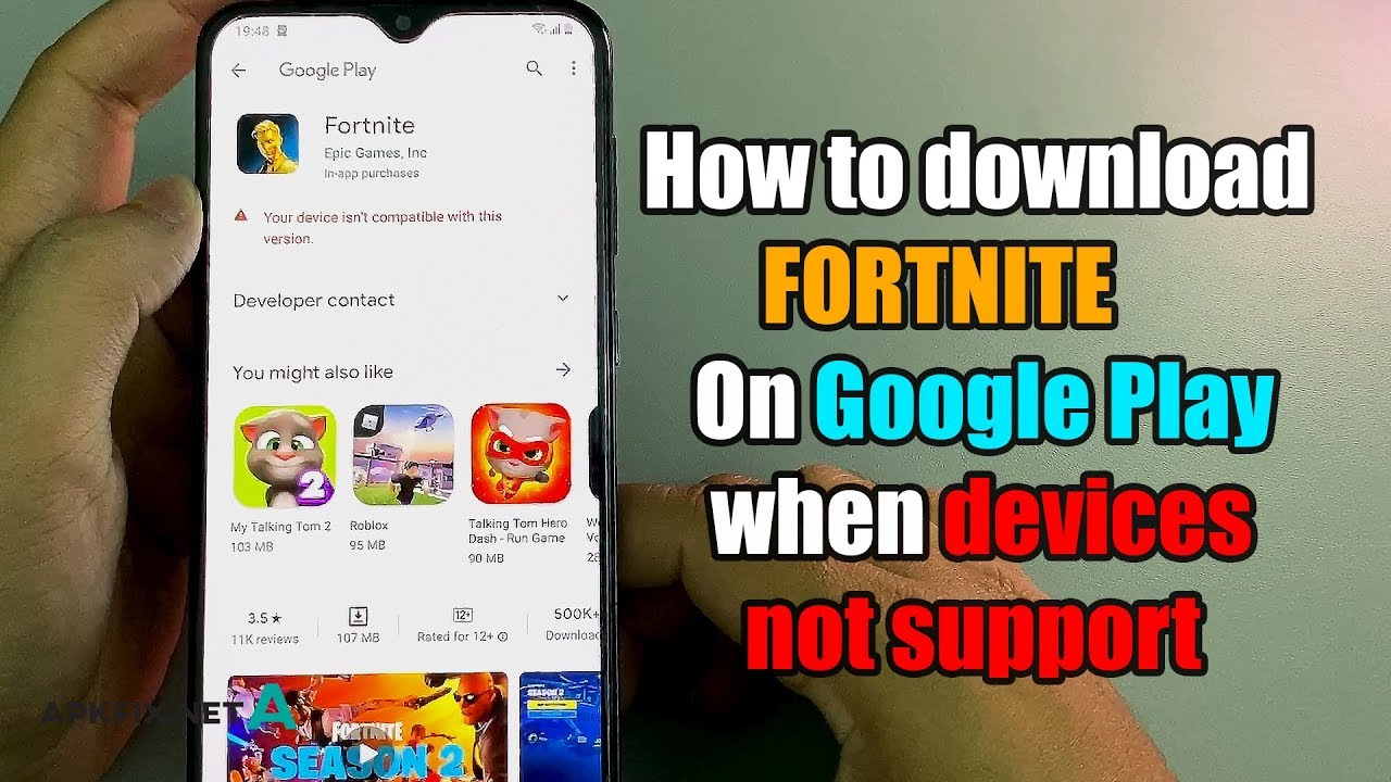 google play fortnite videos