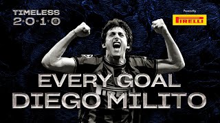 EVERY GOAL | DIEGO MILITO | INTER 2009/10 | TIMELESS 😍⚫🔵🇦🇷🏆🏆🏆??????? Powered by Pirelli
