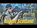 Airsoft War VSR Snipers, L86, M14 EBR Scotland HD