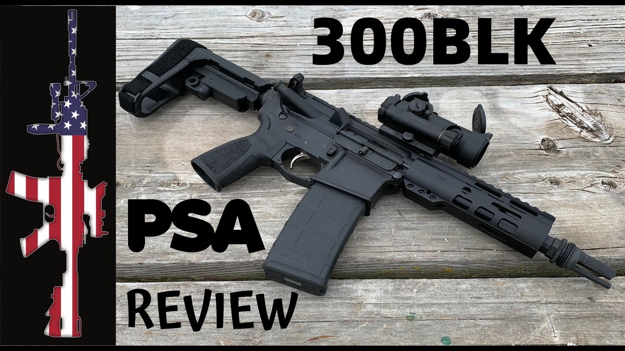 Информация о PSA 7.5" Pistol 300 Blackout - REVIEW. 