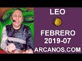 Video Horscopo Semanal LEO  del 10 al 16 Febrero 2019 (Semana 2019-07) (Lectura del Tarot)
