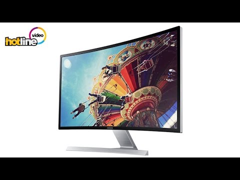 Видео обзор изогнутого монитора Samsung S27D590C