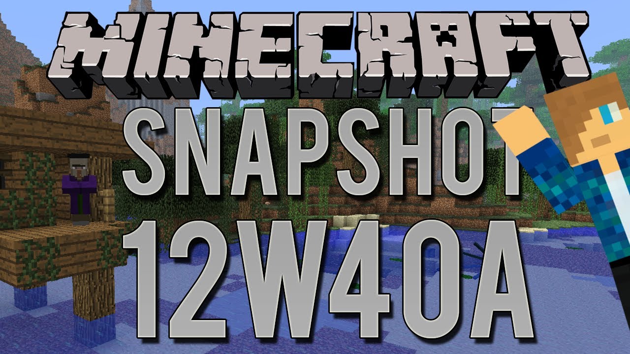 Minecraft Snapshot! 12W40A - Witch Huts, Flatland Strongholds & More ...