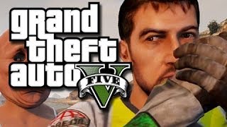 GTA 5 Online Funny Moments! - Beach Party! (GTA 5 Funny Gameplay)