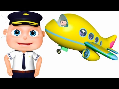 Five Little Babies Flying Airplane | Zool Babies Fun Songs | Five Little Babies Collection
