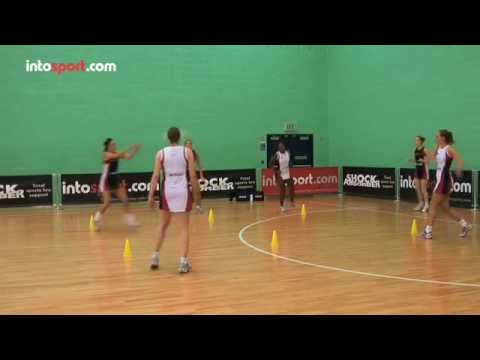 netball drill passing square drills pass shoulder coaching drive running training court improving point play coordination interval