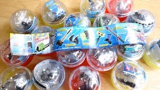 見えない終着駅！17回3400円を使ったガシャポン『激烈武装 烈車戦隊トッキュウジャー』の事件をご覧下さいw 全6種 レンケツバズーカに合体可能 レビュー