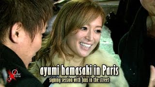 ayumi hamasaki in Paris, 浜崎 あゆみ signing session at Shangri La, January 26th 2014