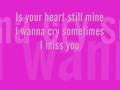 aaliyah  i miss you w lyrics