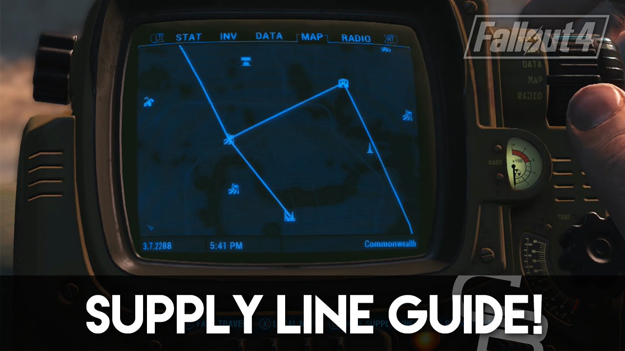 fallout 4 supply line mod