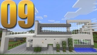 Casa moderna - Minecraft Em busca da casa automática #9