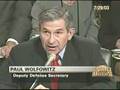 Lincoln Chafee Grills Paul Wolfowitz in '03 Senate Hearing
