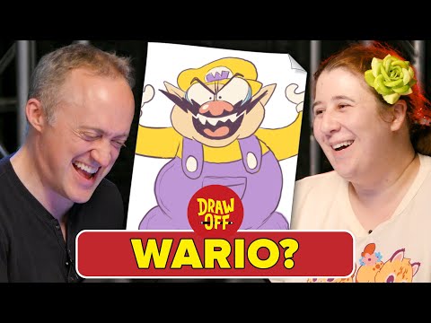 Animator Vs. Cartoonist Draw Nintendo Characters From Memory