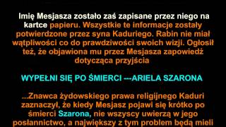 UWAGA Ariel Szaron i PRZEPOWIEDNIA wielkiego Rabina Icchak Kaduri