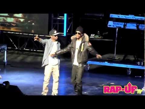 Big Sean and Wiz Khalifa Perform 'GangBang' at Cali Christmas