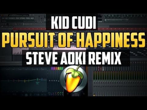 Fl Studio - Pursuit Of Happiness Steve Aoki Remix (Remake) Flp Download