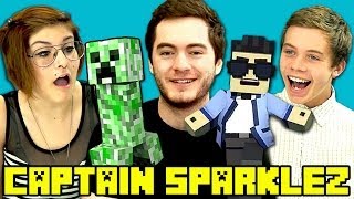 TEENS REACT TO CAPTAINSPARKLEZ