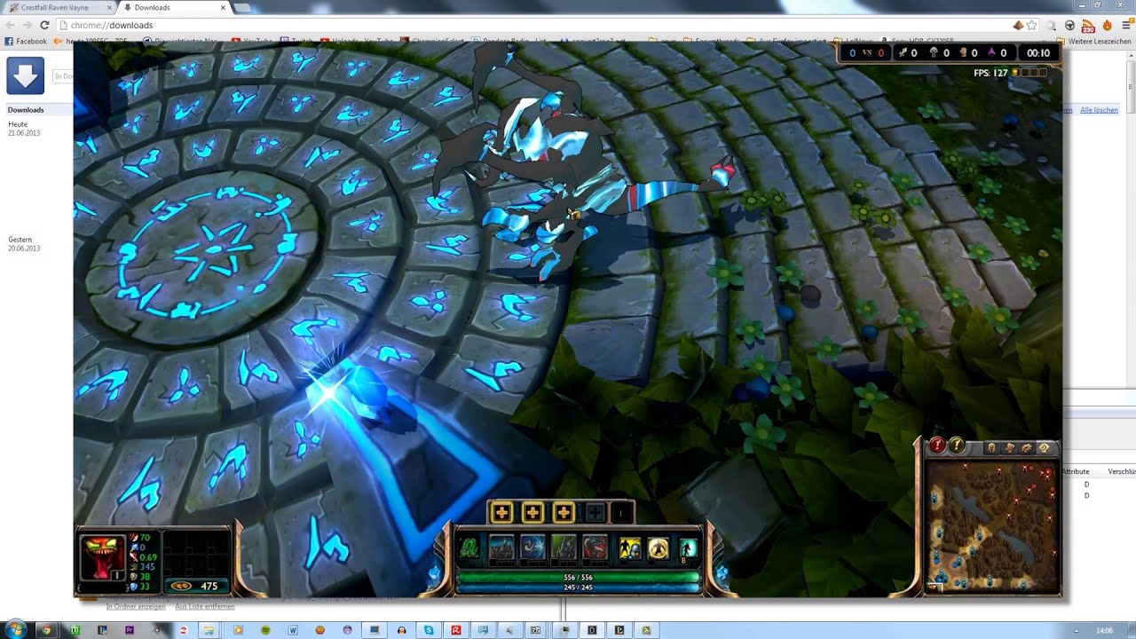 ... Install Custom Skins 2013 (The Dargon Project RAF) in League of