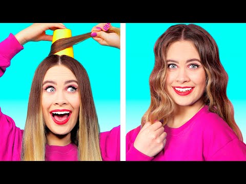 10 FUNNY BEAUTY LIFEHACKS | Beauty Hacks To Speed up Your Daily Routine by Ideas 4 Fun