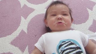 How to ACCIDENTALLY make a Baby Cry - July 10, 2013 - itsJudysLife Vlog