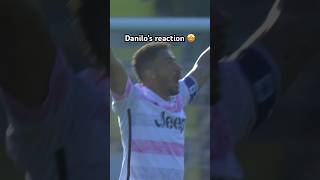 Danilo reacts to Vlahovic’s goal vs Frosinone 😮‍💨🔥???