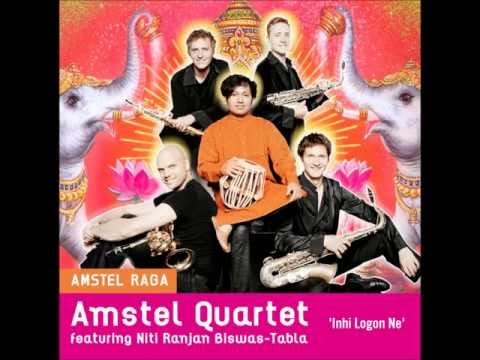 Amstel Quartet featuring Niti Ranjan Biswas on 'Amstel Raga' album