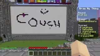 Minecraft: Draw My Thing w/ BebeHiperactivo y Juanmasaurus - LOS REYES DEL DRAW MY THING