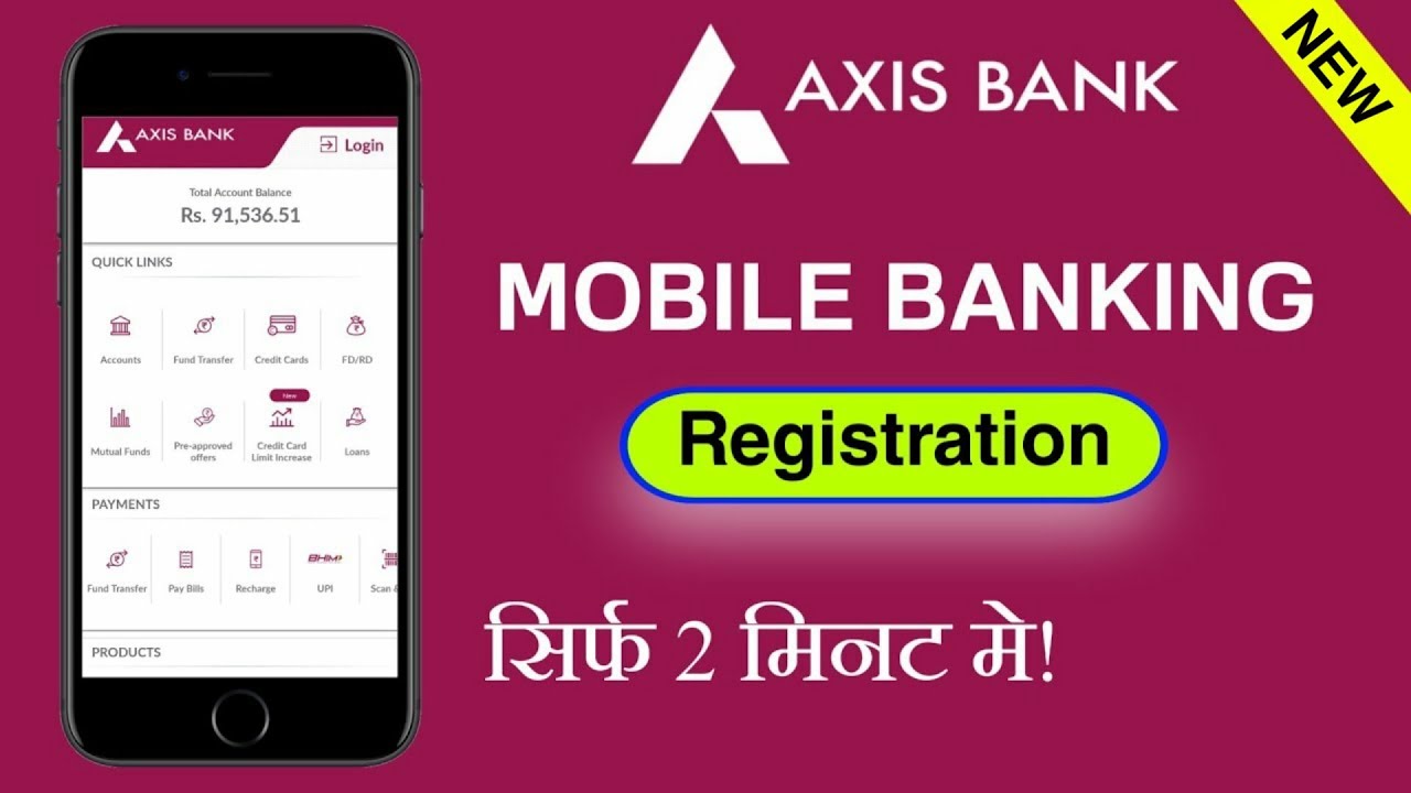 Axis Bank Mobile Banking App For Android