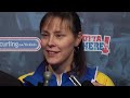 Draw 11 Media Scrum - 2013 Scotties Tournament of Hearts