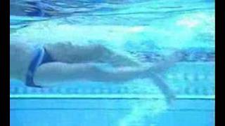 Técnica del estilo crol de  natación