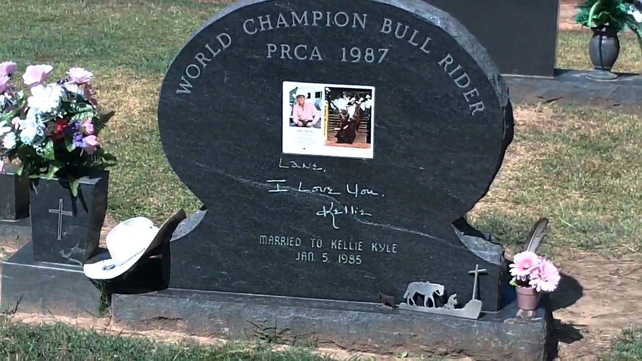 Lane Frost's Grave YouTube