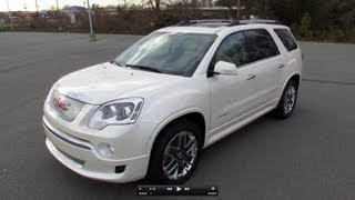 2012 GMC Acadia Denali Start Up, Exhaust, and In Depth Review