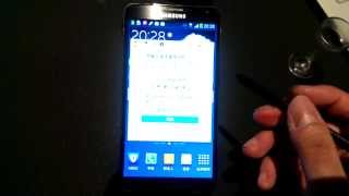 Samsung Galaxy Note 3 Air Command 功能示範一