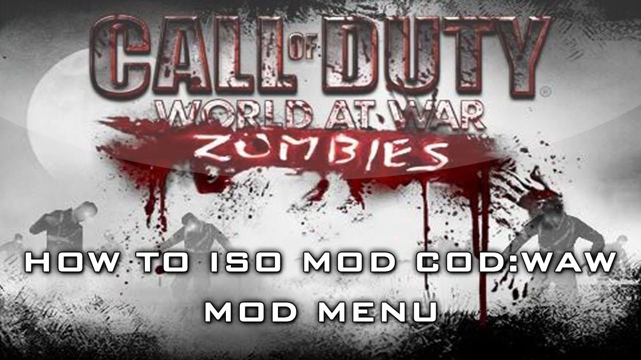 How to ISO Mod COD:WAW Zombies + Mod Menu (Xbox 360) - YouTube