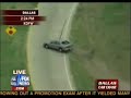 Dallas High Speed Car Chase Video - June 29 2009 - Dallas Car Chase End in Crash