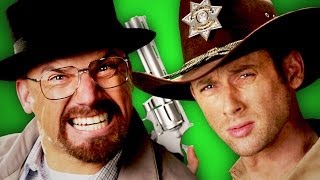 Rick Grimes vs Walter White.  Behind the Scenes.  Epic Rap Battles of History