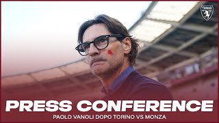 TORINO-MONZA | PRESS CONFERENCE MISTER VANOLI🎙️?