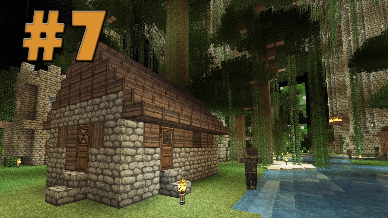 Underground NPC Village - Minecraft Old World, New Map #7 - YouTube